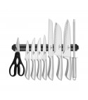 11 pcs knife set with bag and magnetic hanger