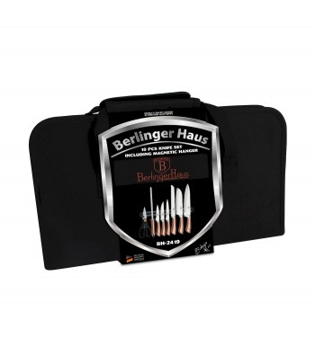 10 pcs knife set with magnetic hanger and bag