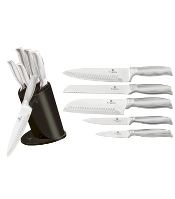 6 pcs knife set with stand