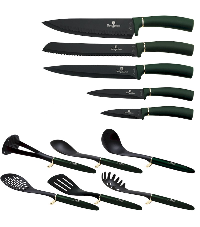 12 pcs knife and kitchen tool set
