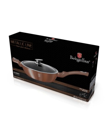 Deep frypan with lid 28 cm