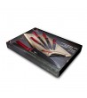 6 pcs knife set with bamboo cutting board